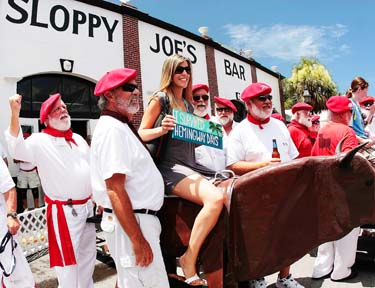 Hemingway Days 2009 photo - Duval Street, Key West